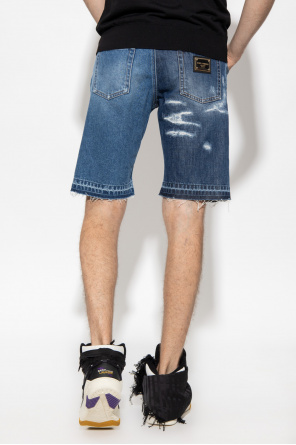 ショートパンツ DOLCE  GABBANA Women Shorts  Burmudas FTC9WDG8MT5 S9001 PI Cotton shorts with cut-out detailing in White for Women